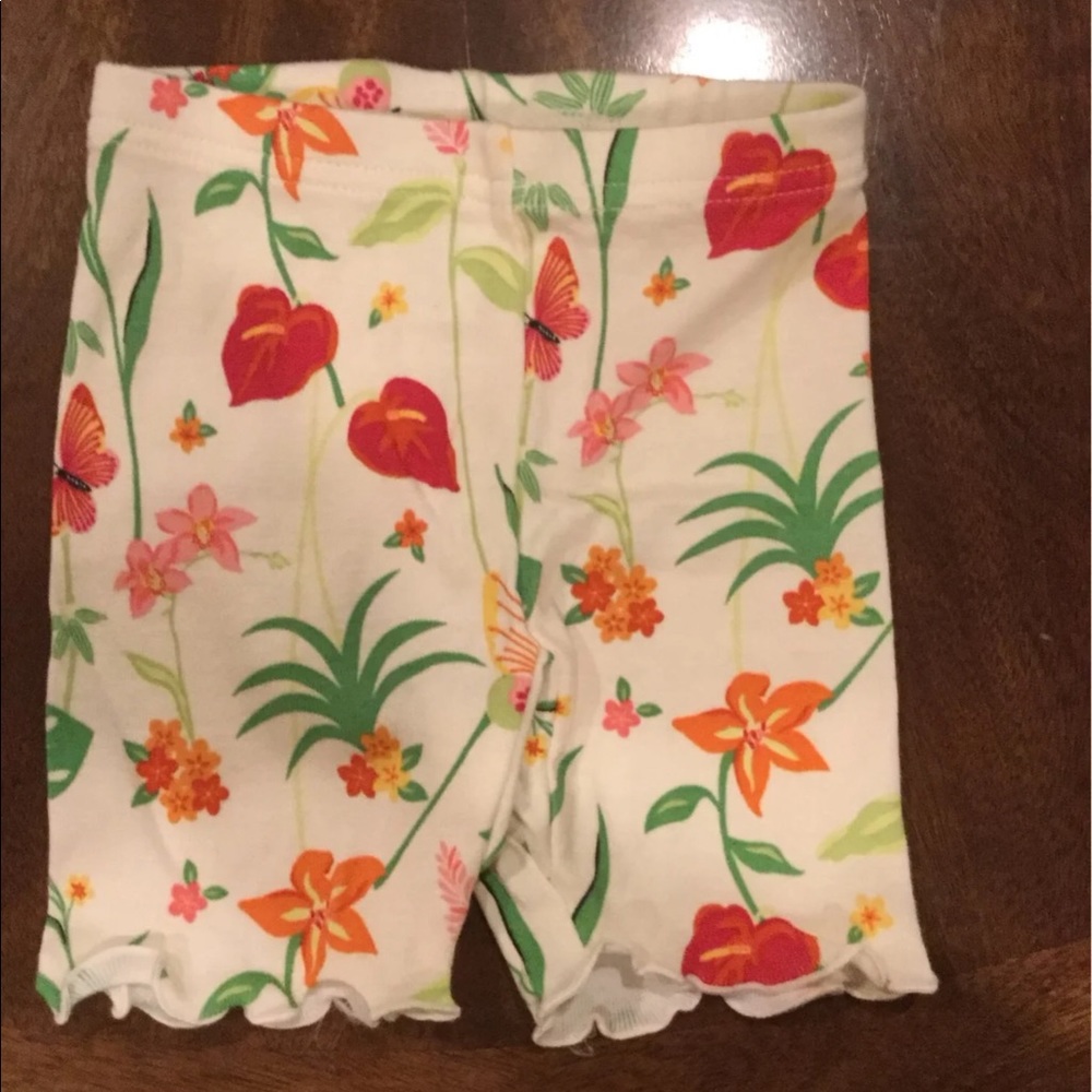 Gymboree NWOT Tropical Paradise Bike Shorts
